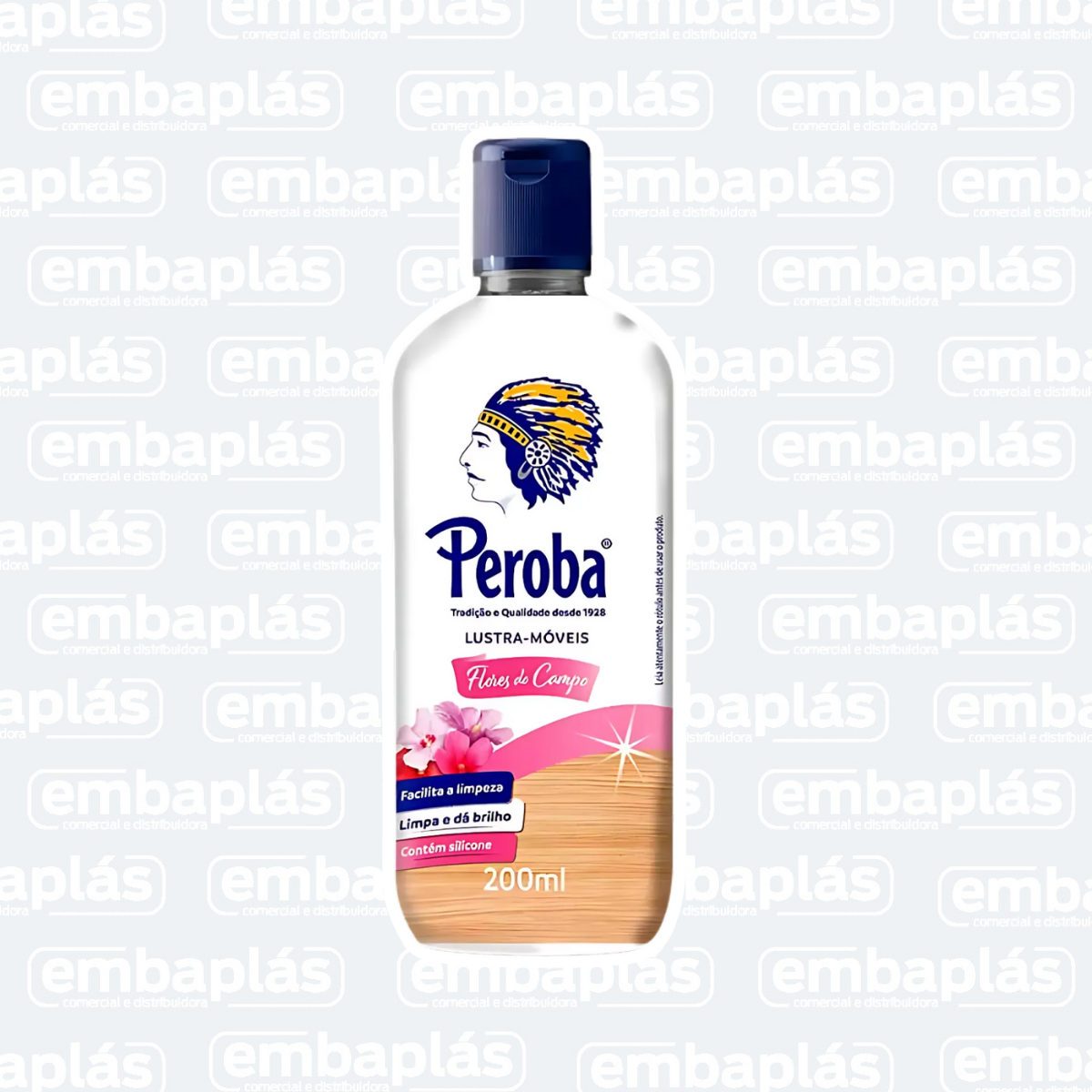 Lustra Móveis 200ml Flores Do Campo Peroba - KING
