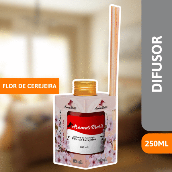 Difusor 250ml Flor De Cerejeira - AMAZÔNIA - Imagem 2