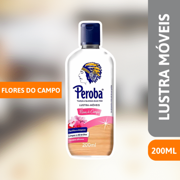 Lustra Móveis 200ml Flores Do Campo Peroba - KING - Imagem 2