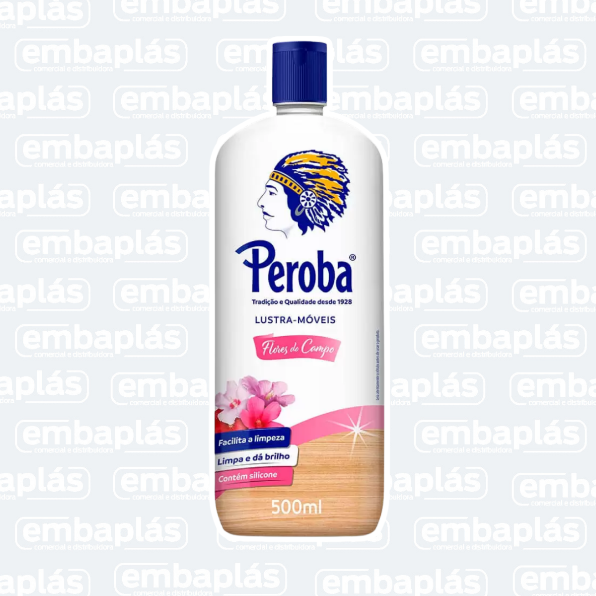 Lustra Móveis 500ml Flores Do Campo Peroba - KING