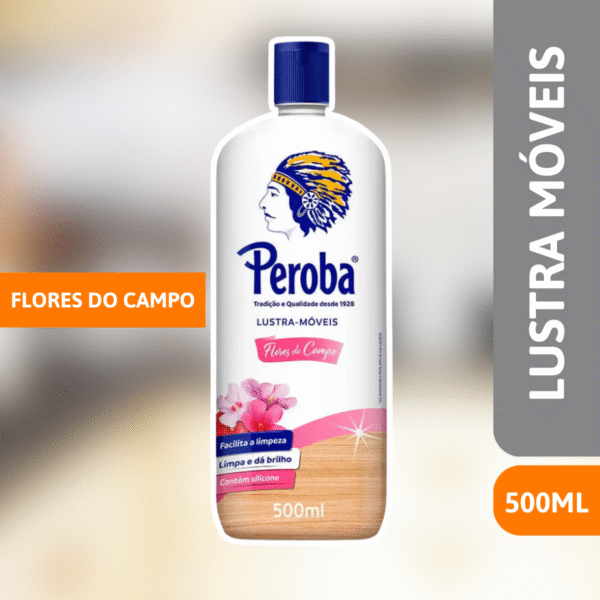 Lustra Móveis 500ml Flores Do Campo Peroba - KING - Imagem 2
