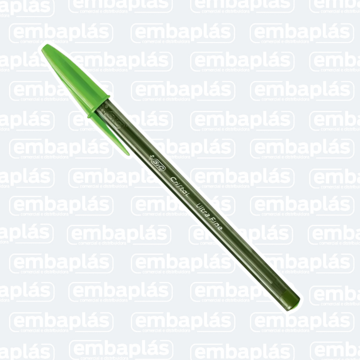 Caneta Esferográfica Cristal Fashion Fine Verde - BIC