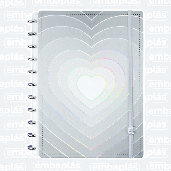 Caderno Inteligente Grey Love - NOVITATE