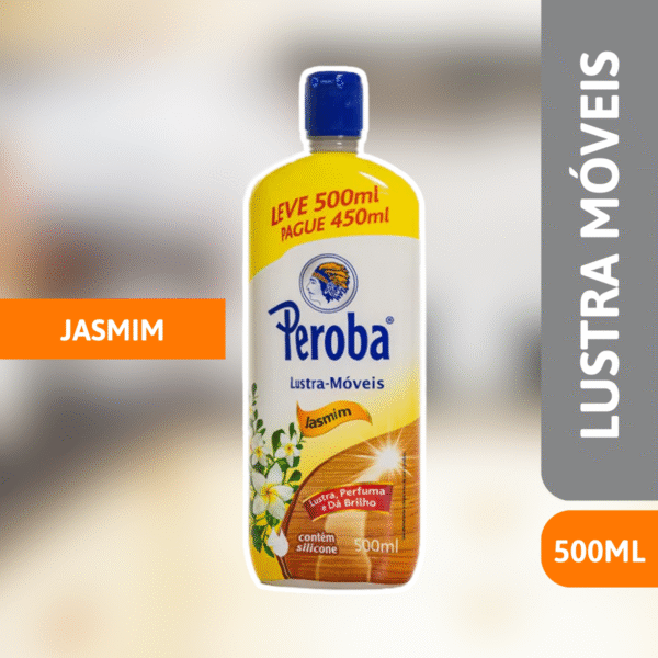 Lustra Móveis 500ml Jasmim Peroba - KING - Imagem 2