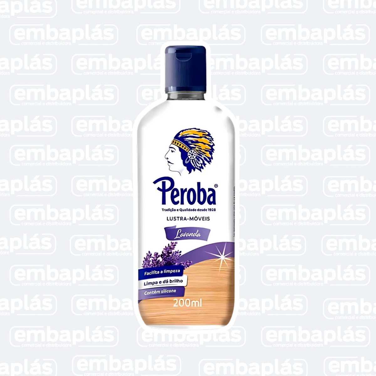 Lustra Móveis 200ml Lavanda Peroba - KING