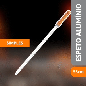 Espeto Simples 55cm - MOR