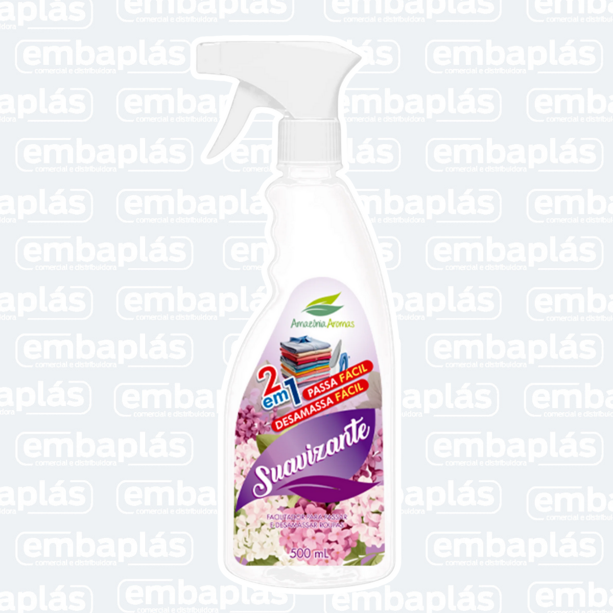 Passa Fácil E Desamassa Fácil 500ml Suavizante - AMAZÔNIA
