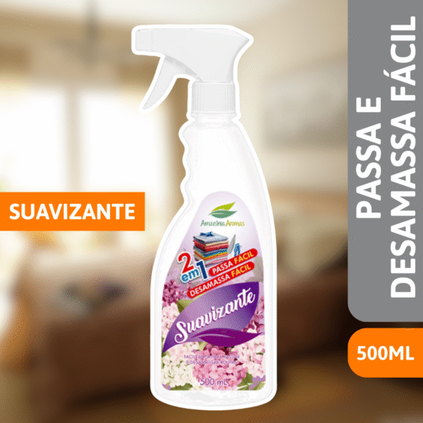 Passa Fácil E Desamassa Fácil 500ml Suavizante - AMAZÔNIA - Imagem 2