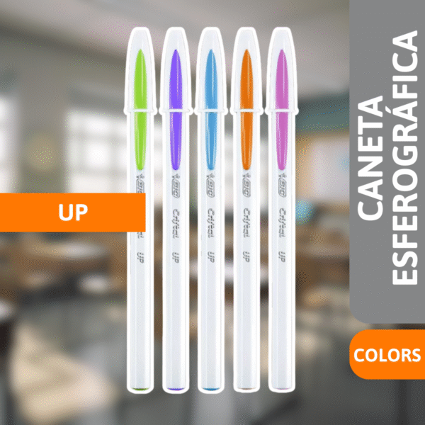 Caneta Esferográfica Cristal Up Colors - BIC - Imagem 2