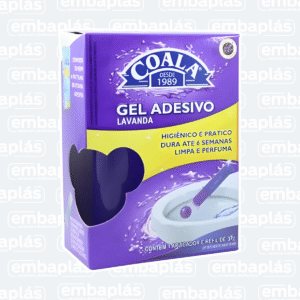 Gel Adesivo Aplicador + Refil Lavanda 37g - COALA