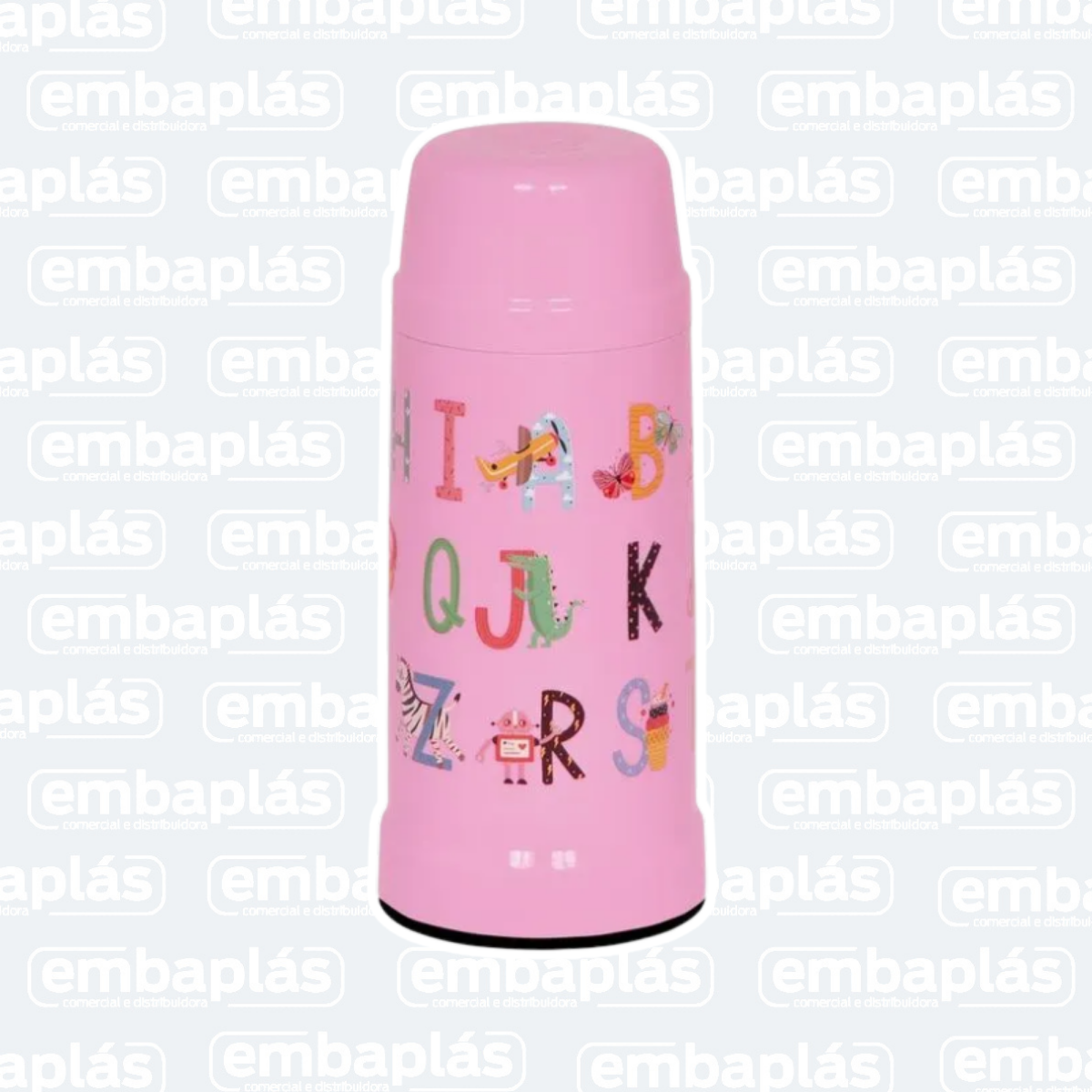 Garrafa Térmica Kids 300ml Algodão Doce - MOR