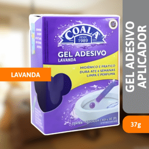 Gel Adesivo Aplicador + Refil Lavanda 37g - COALA