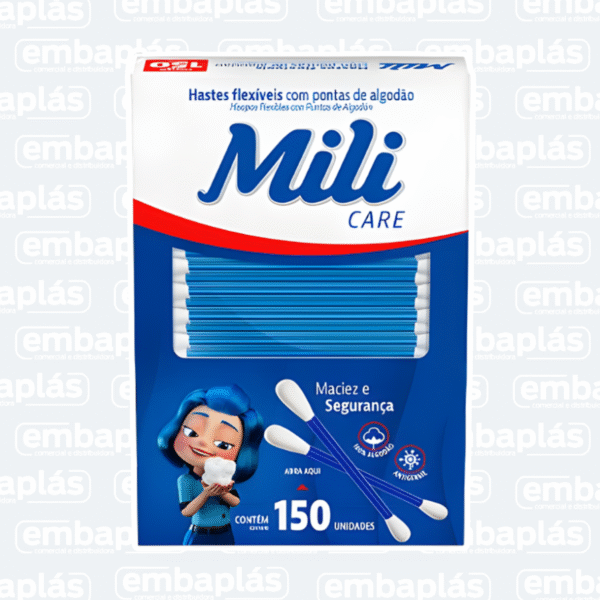 Hastes Flexíveis C/ 150 Un - MILI