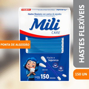 Hastes Flexíveis C/ 150 Un - MILI