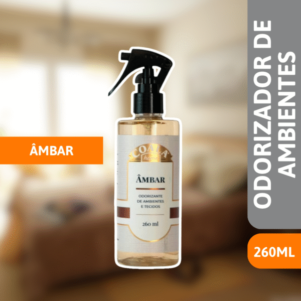 Odorizante De Ambiente E Tecidos Ambar 260ml - COALA - Imagem 2