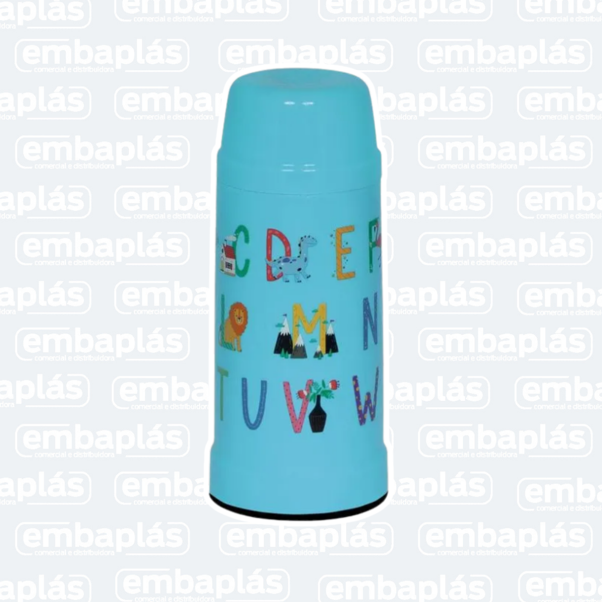 Garrafa Térmica Kids 300ml Céu Azul - MOR