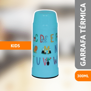 Garrafa Térmica Kids 300ml Céu Azul - MOR