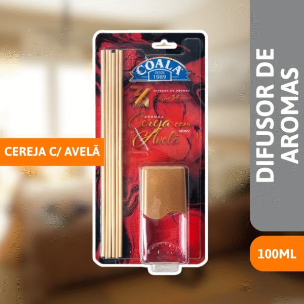 Difusor De Aromas Cereja Com Avelã 100ml - COALA - Imagem 2