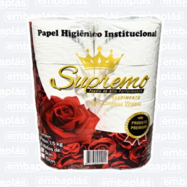 Papel Higiênico 100% Celulose 1,5kg - SUPREMO