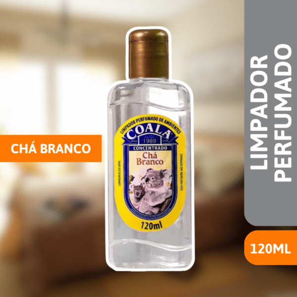 Limpador Perfumado De Ambiente Chá Branco 120ml - COALA - Imagem 2