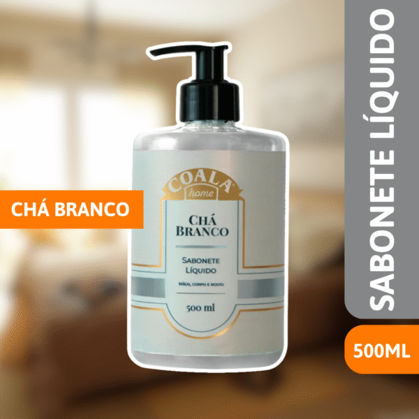 Sabonete Líquido Chá Branco 500ml - COALA - Imagem 2