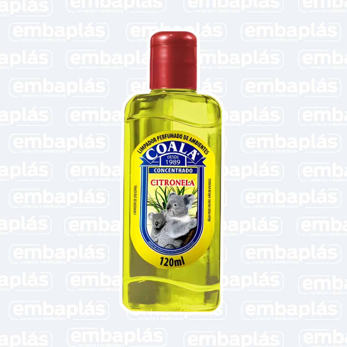 Limpador Perfumado De Ambiente Citronela 120ml - COALA