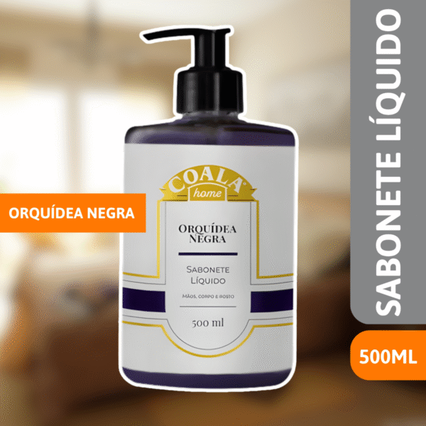 Sabonete Líquido Orquídea Negra 500ml - COALA - Imagem 2