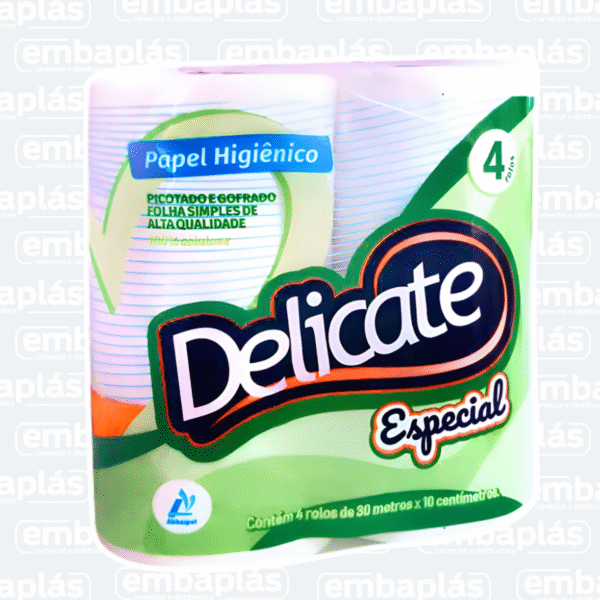 Papel Higiênico 4 x 30M Delicate Especial - FAMILIAR