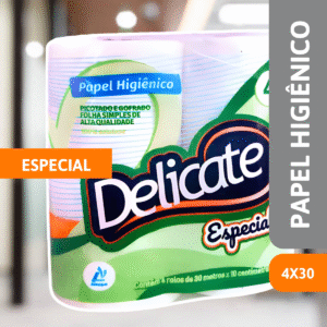 Papel Higiênico 4 x 30M Delicate Especial - FAMILIAR