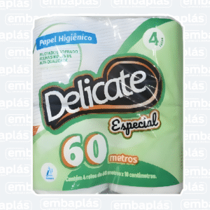 Papel Higiênico 4 x 60M Especial - FAMILIAR