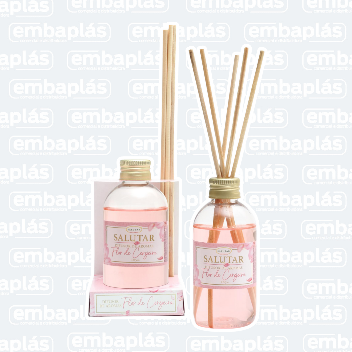 Difusor De Aromas 165ml Flor De Cerejeira - SALUTAR