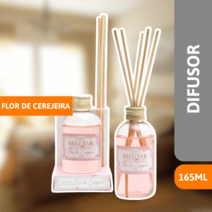 Difusor De Aromas 165ml Flor De Cerejeira - SALUTAR