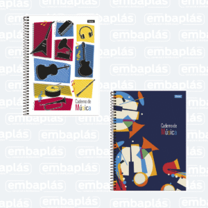 Caderno Musica 80 Folhas - FORONI