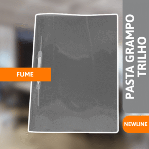 Pasta Grampo Trilho Newline Fume - ACPA