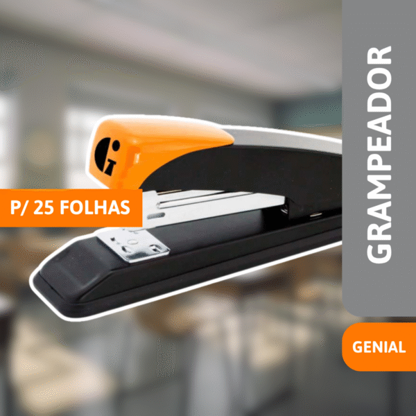 Grampeador Genial P/ 25 Folhas - GRAMP LINE - Imagem 2