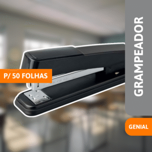 Grampeador Genial P/ 50 Folhas - GRAMP LINE