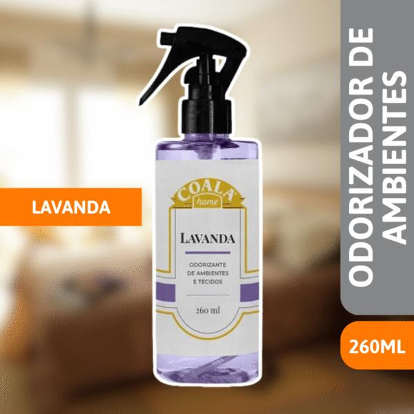 Odorizante De Ambiente E Tecidos Lavanda 260ml - COALA - Imagem 2