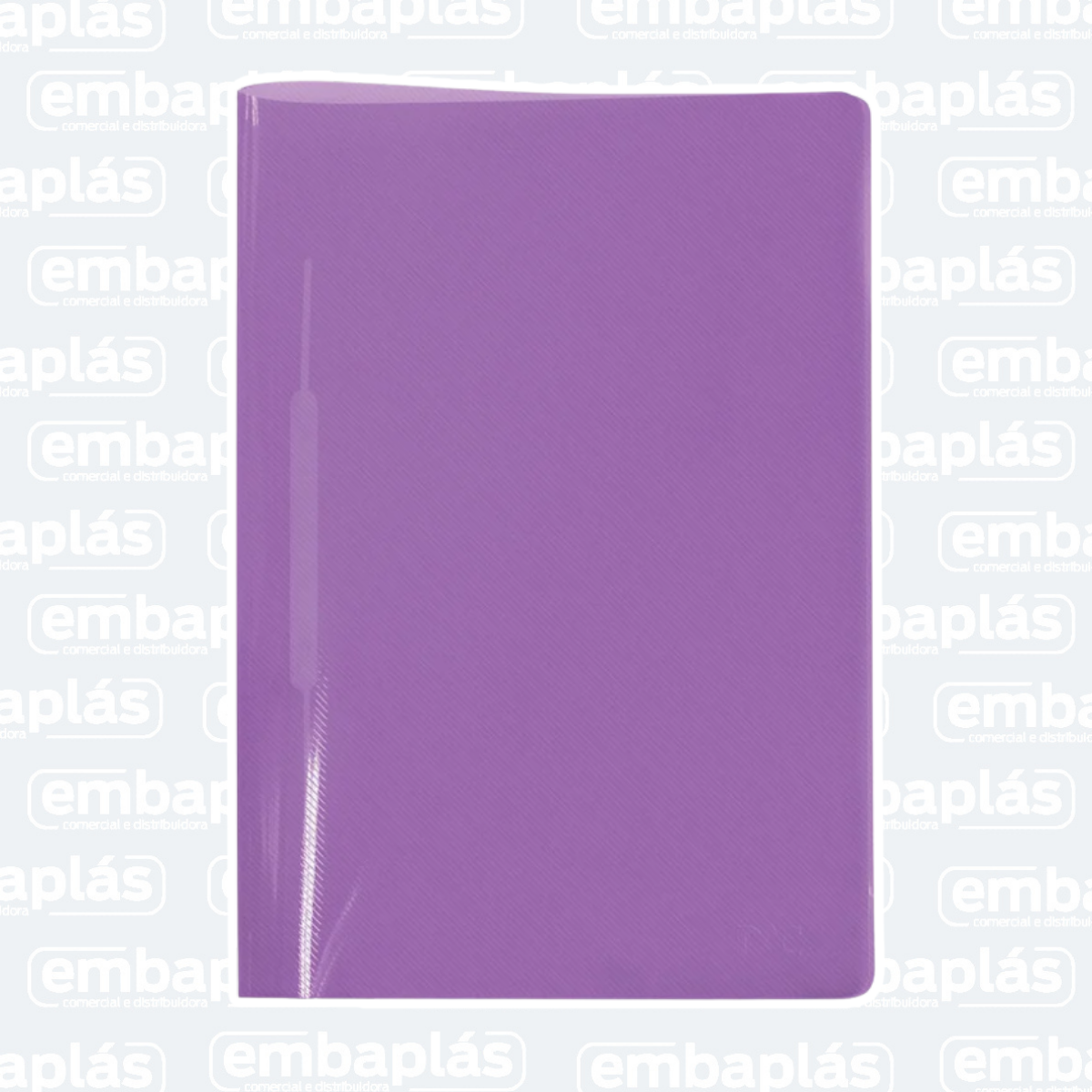 Pasta Grampo Trilho Newline Lilás - ACP