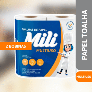 Papel Toalha C/ 2 Bobinas - MILI