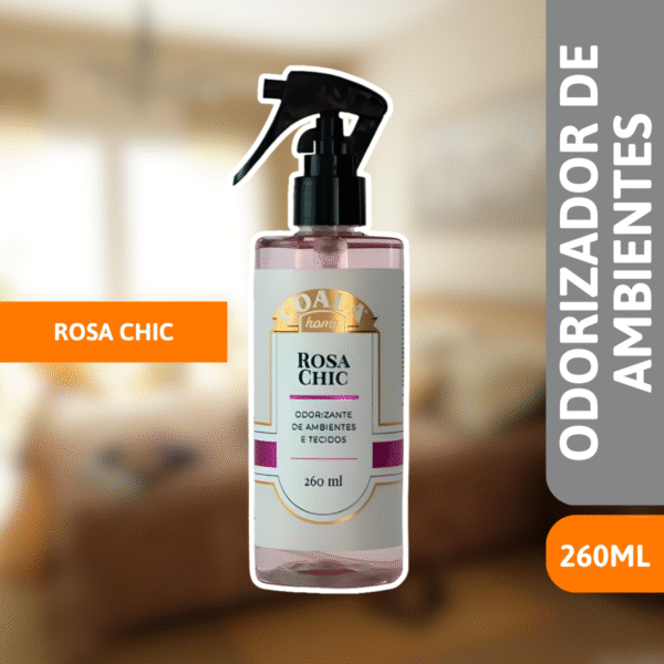 Odorizador De Ambiente E Tecidos Rosa Chic 260ml - COALA - Imagem 2