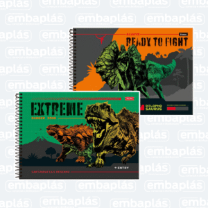 Caderno Cartografia Capa Dura 80 Folhas Sauros - FORONI