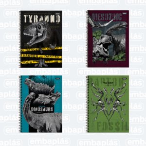 Caderno Universitário 10x1 160 Folhas Sauros - FORONI