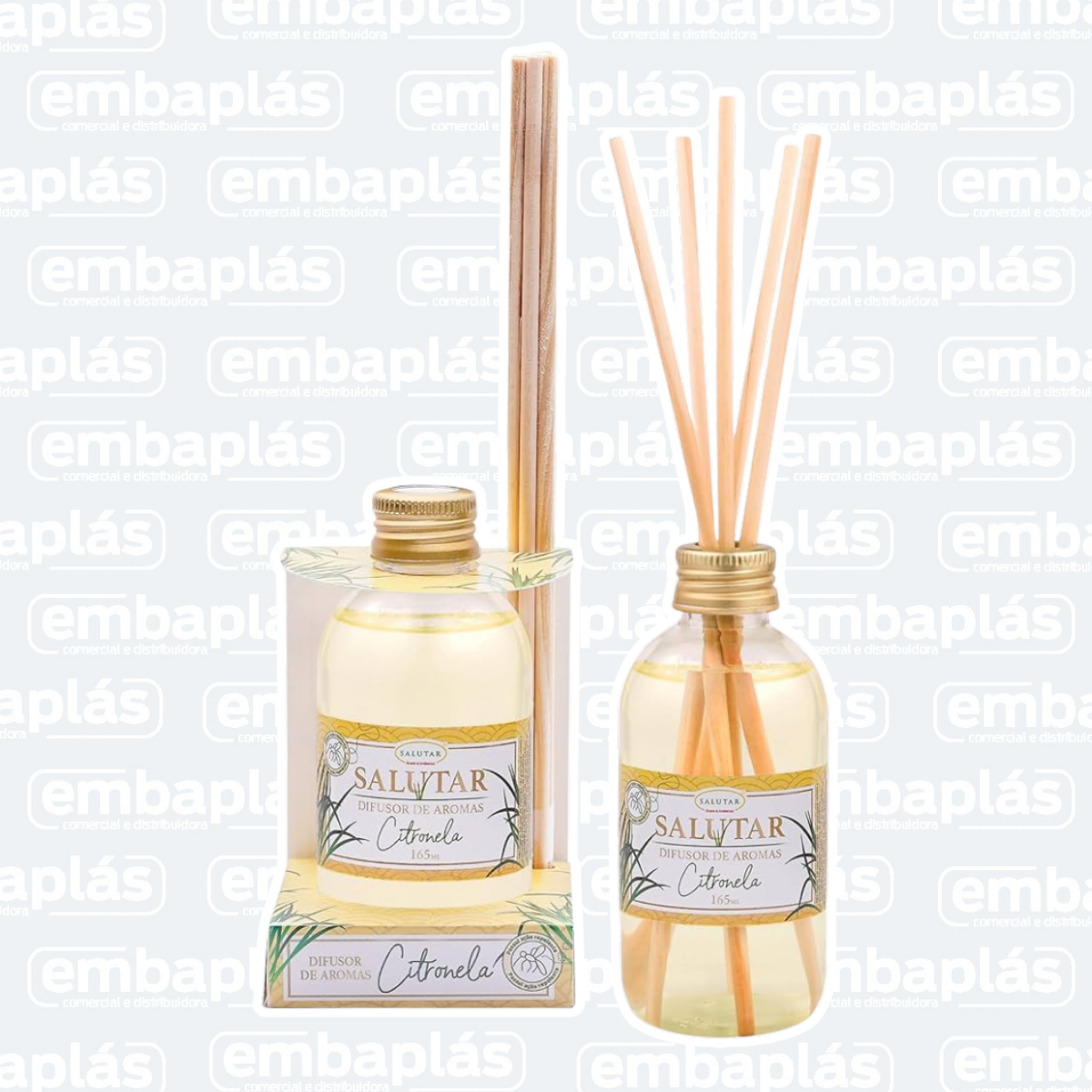 Difusor Citronela 165ml - SALUTAR