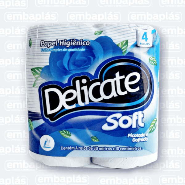 Papel Higiênico 4 x 30M Delicate Soft - FAMILIAR