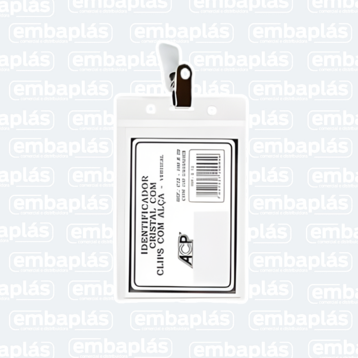 Crachá Vertical Cristal 120x155mm - ACP