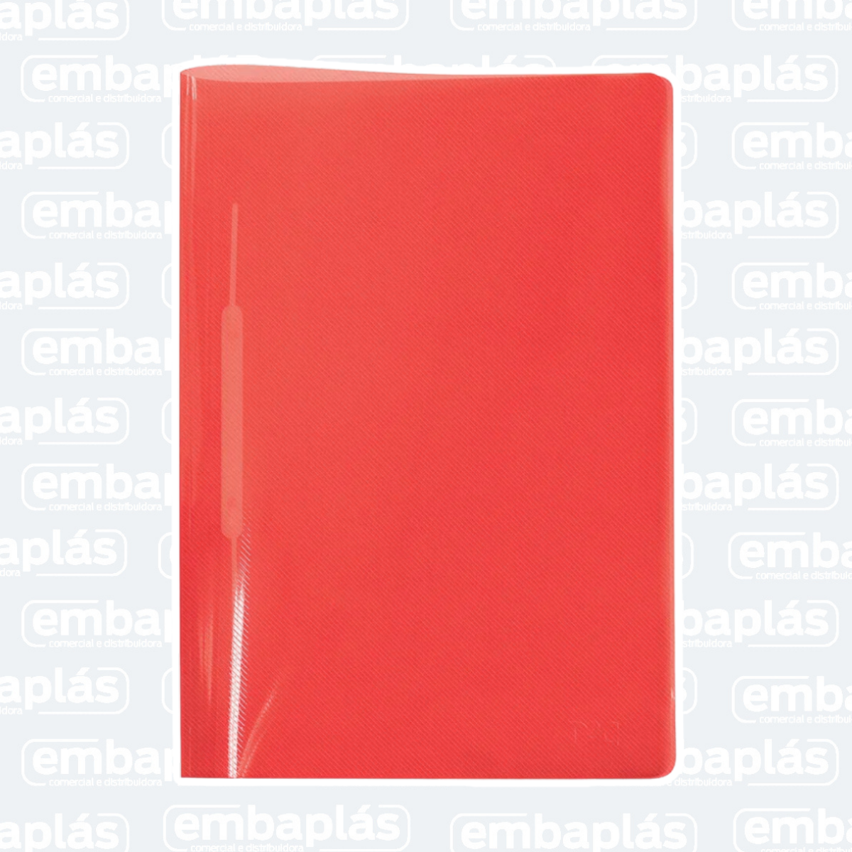 Pasta Grampo Trilho Newline Vermelha - ACP