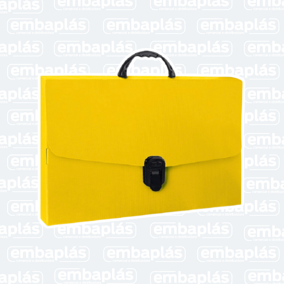 Maleta Polionda Com Alça Amarela - Polibras