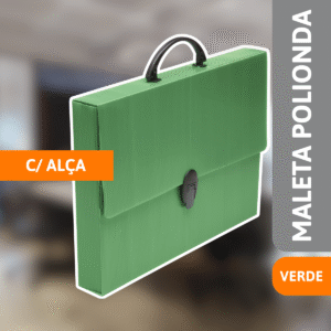 Maleta Polionda Com Alça Verde - POLIBRAS