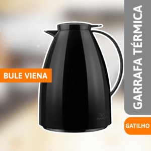 Bule Viena C/ Gatilho 750ml Preto - INVICTA