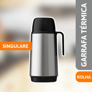 Garrafa Térmica Singulare Rolha 500ml Inox - INVICTA